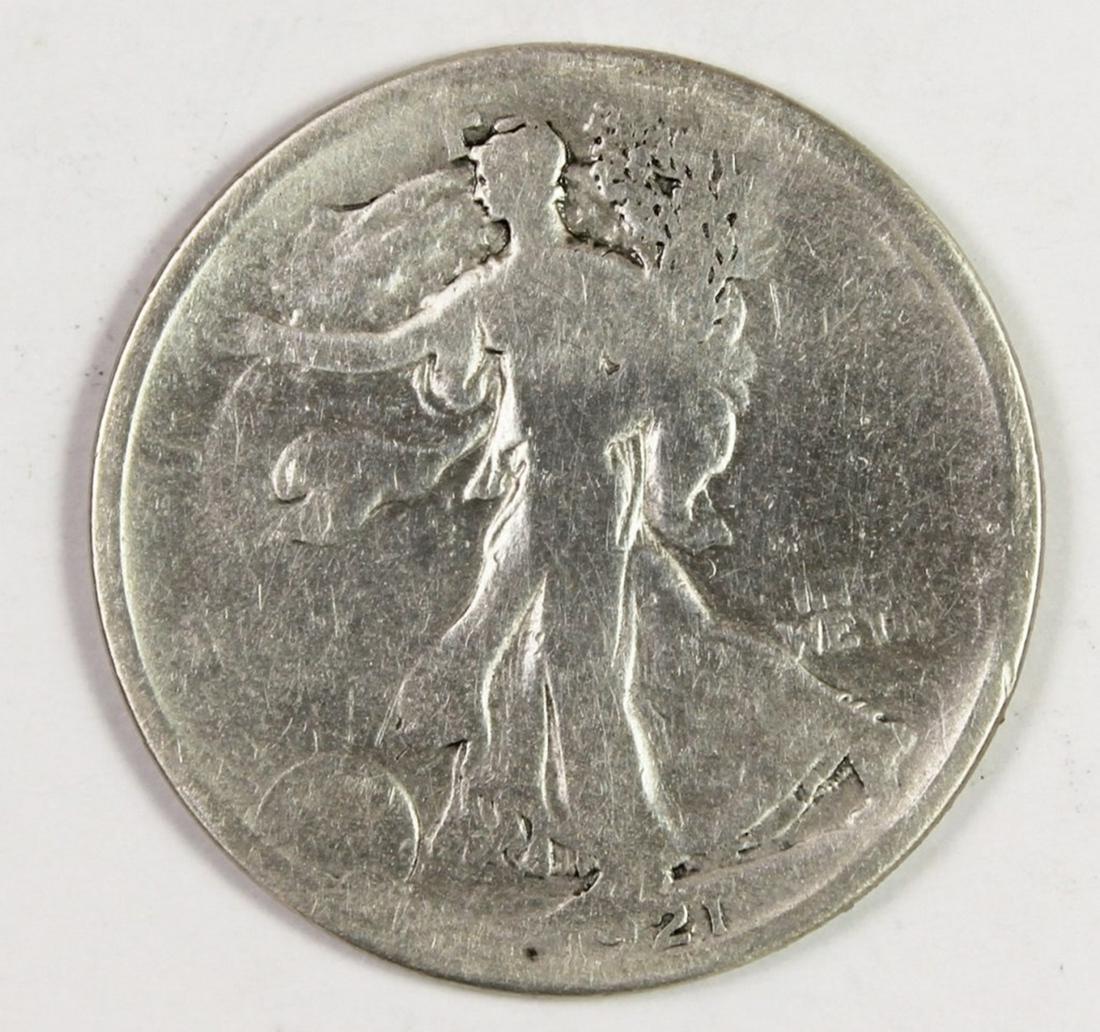 1921 WALKING LIBERTY HALF DOLLAR (1 of 2)