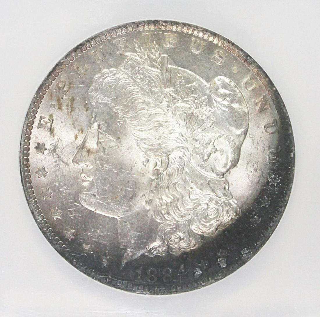 1884-O MORGAN SILVER DOLLAR (1 of 4)