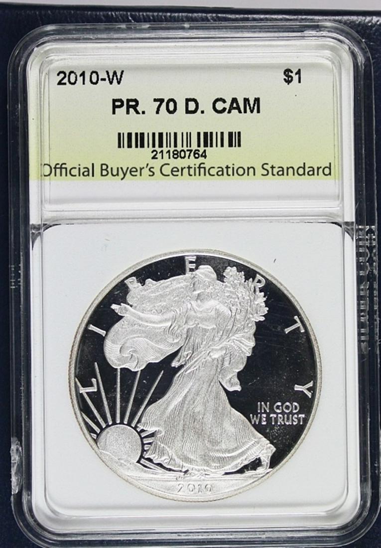 2010-W AMERICAN SILVER EAGLE (1 of 5)