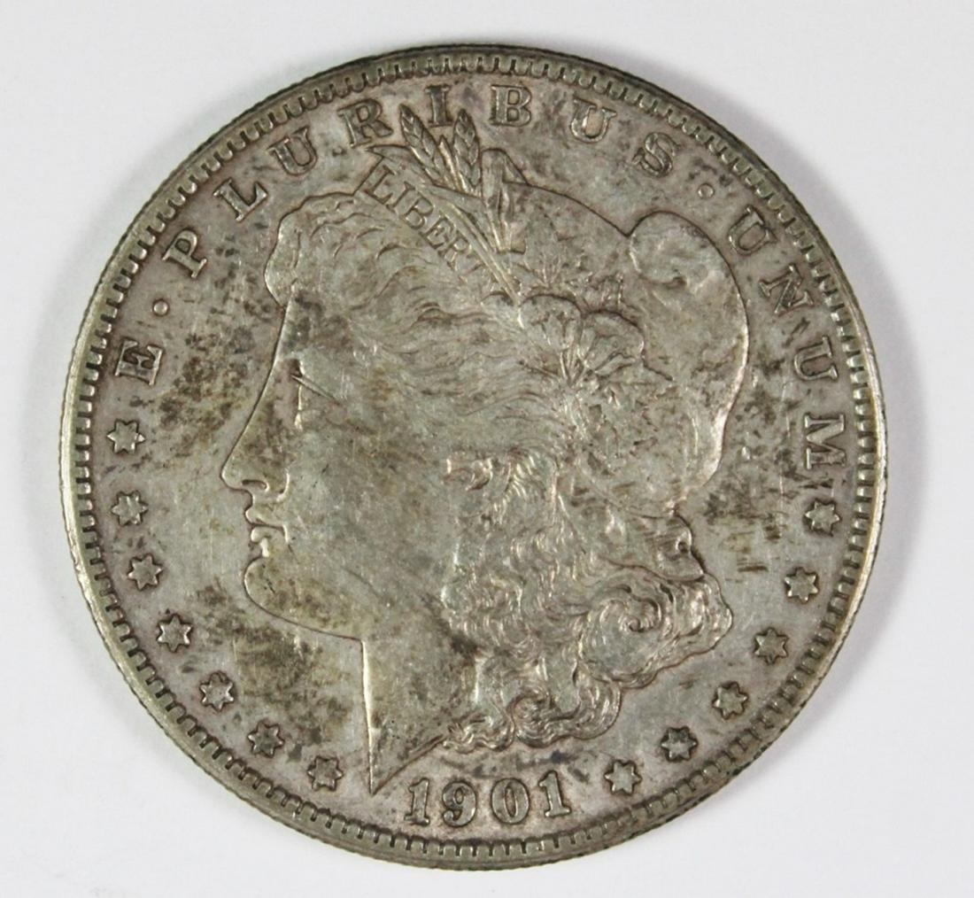 1901-S MORGAN SILVER DOLLAR (1 of 2)
