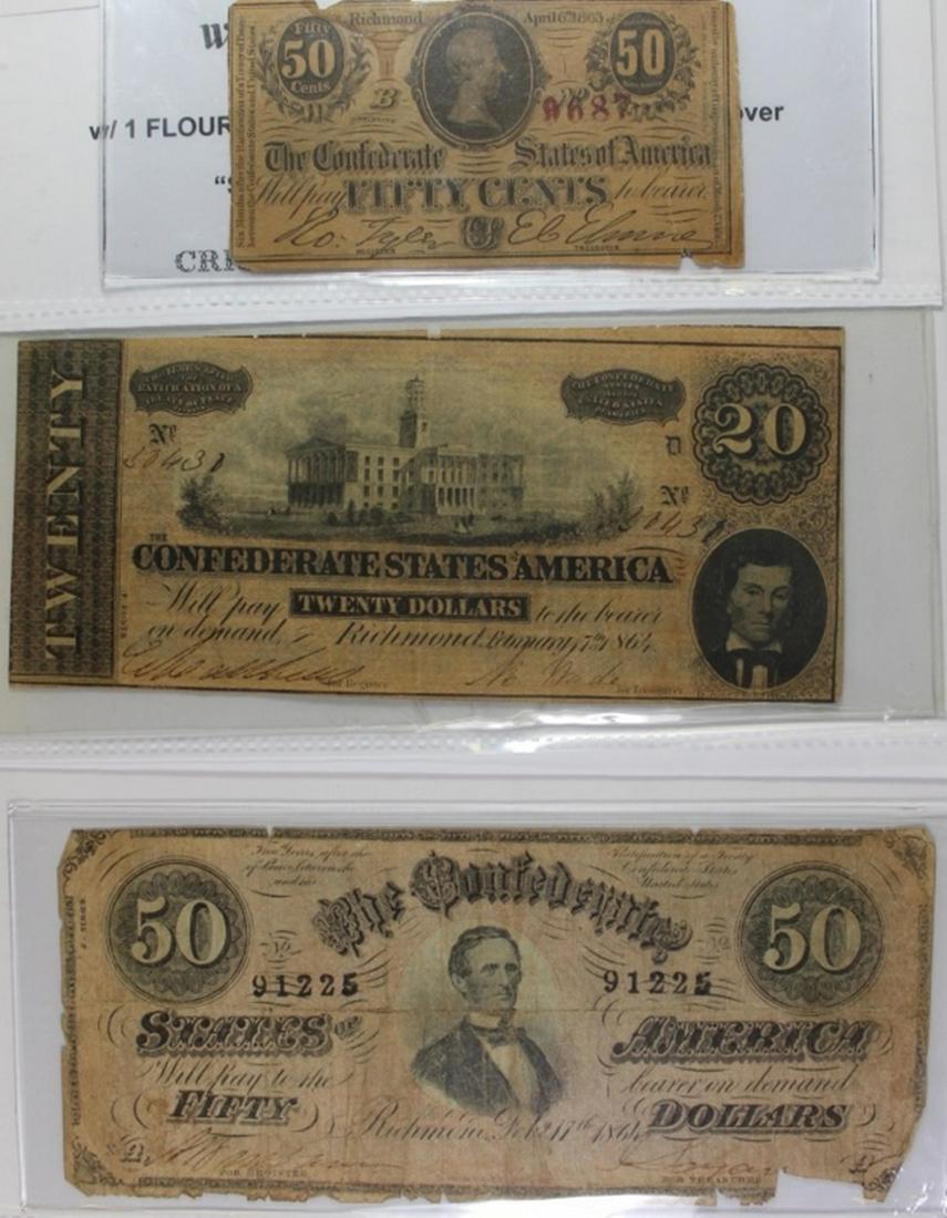 CONFEDERATE NOTES (1 of 10)