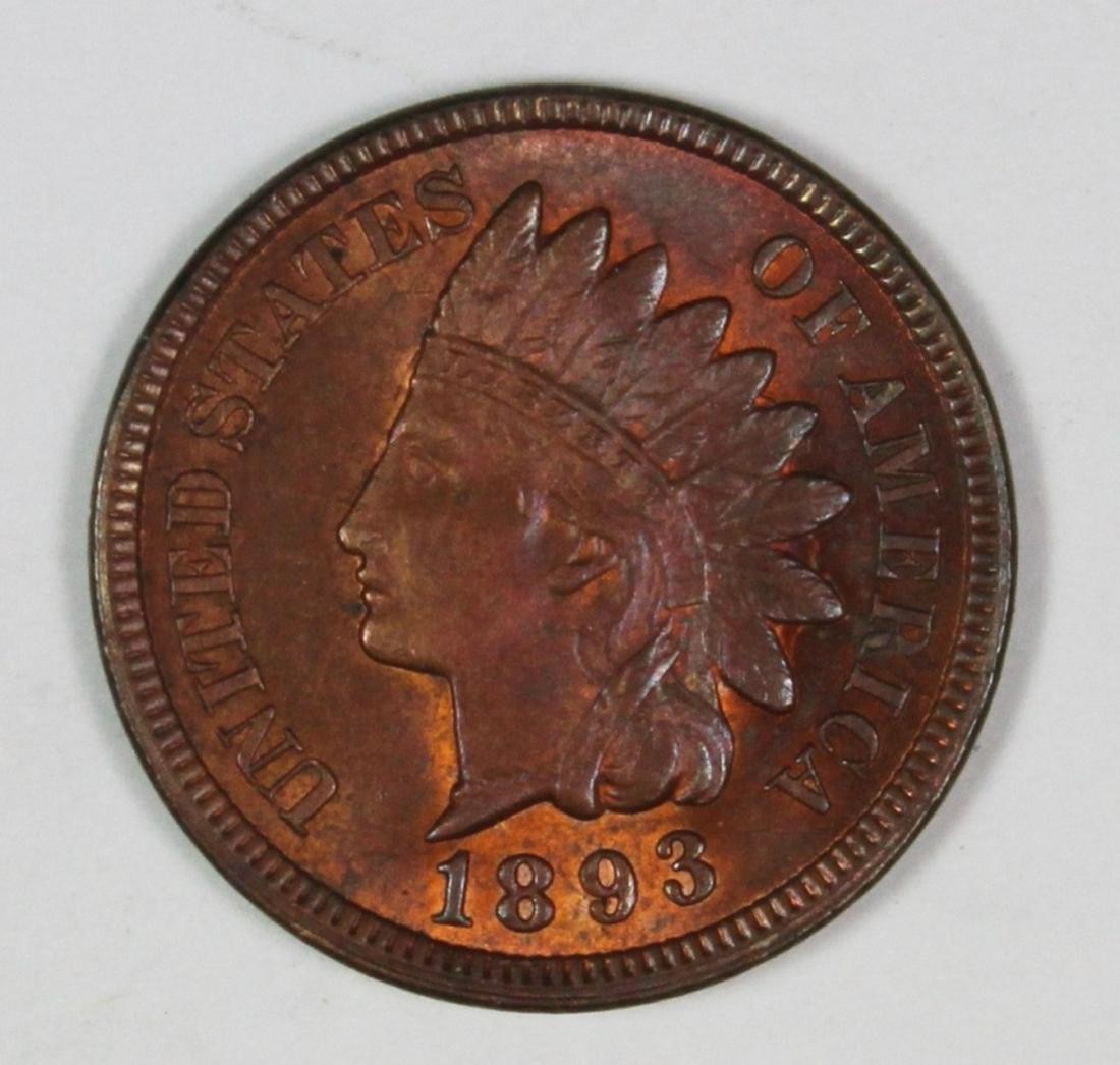 1893 INDIAN CENT (1 of 2)