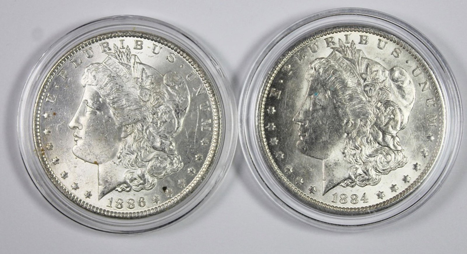 CH BU+ MORGAN SILVER DOLLARS (1 of 2)