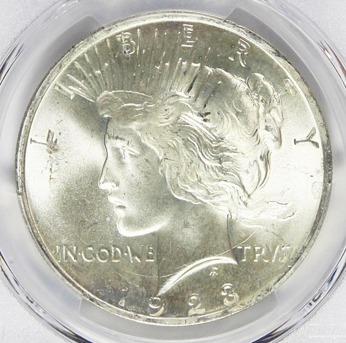 1923 PEACE SILVER DOLLAR (1 of 4)