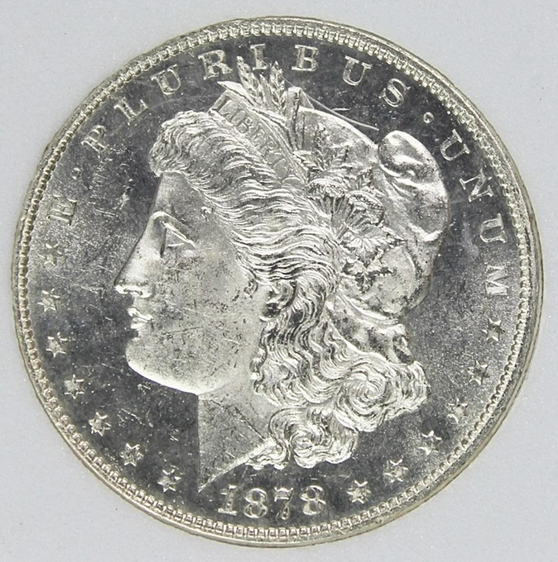 1878 7F MORGAN SILVER DOLLAR (1 of 4)