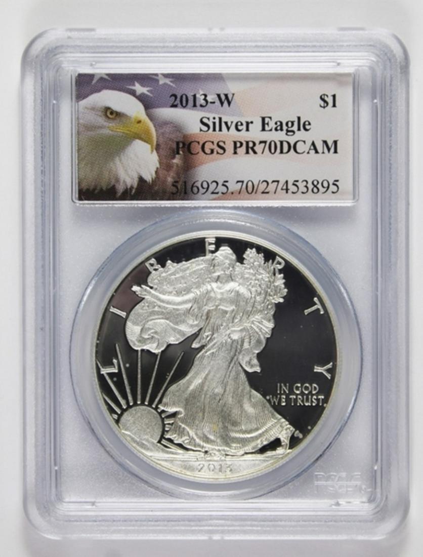 2013-W AMERICAN SILVER EAGLE (1 of 2)