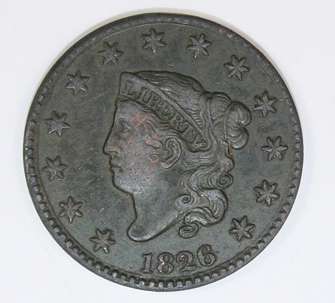 1826 LARGE CENT (1 of 2)