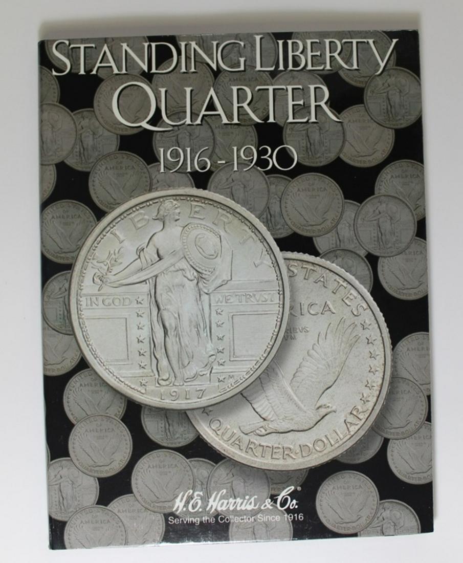 PARTIAL STANDING LIBERTY QUARTER SILVER SET (1 of 4)