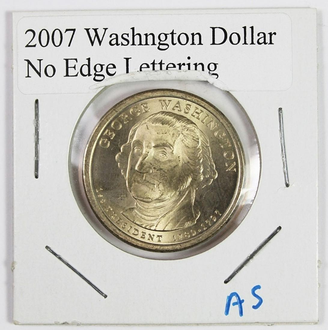 2007 GEORGE WASHINGTON ERROR DOLLAR (1 of 2)