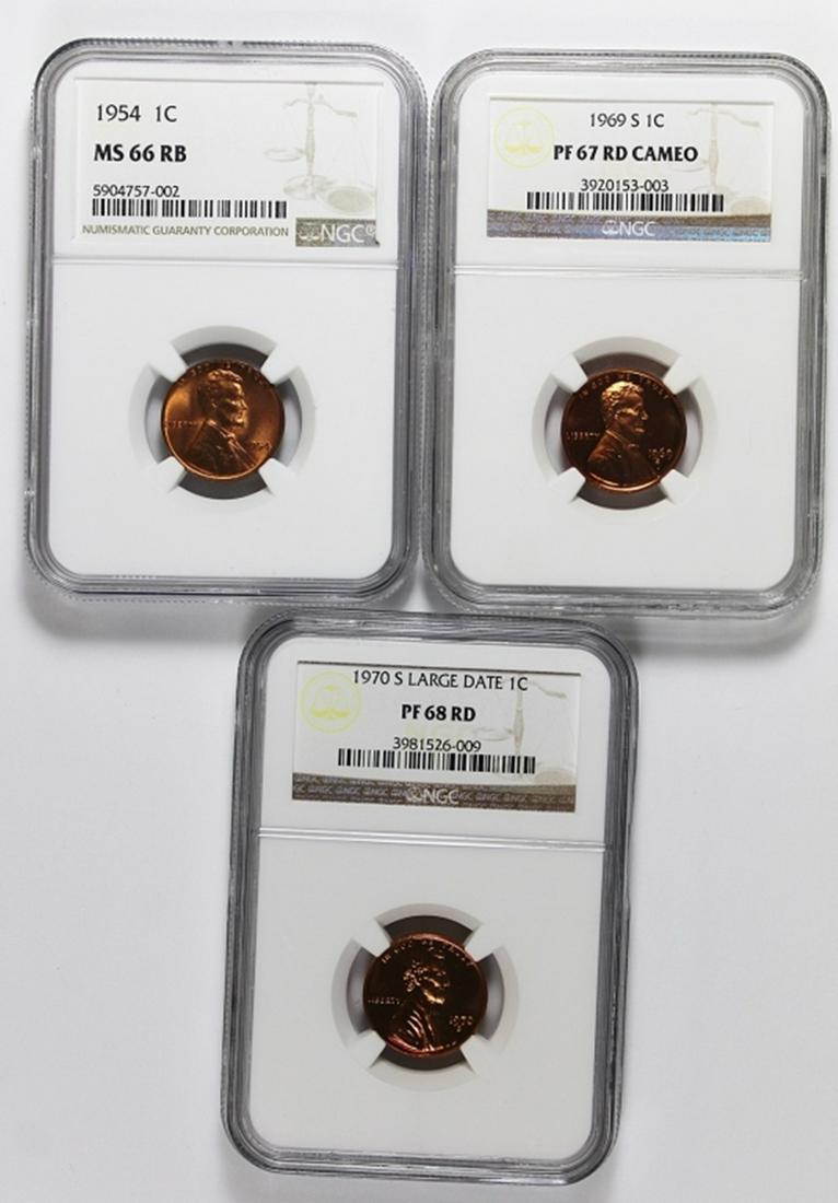 (3) GRADED CENTS (1 of 1)