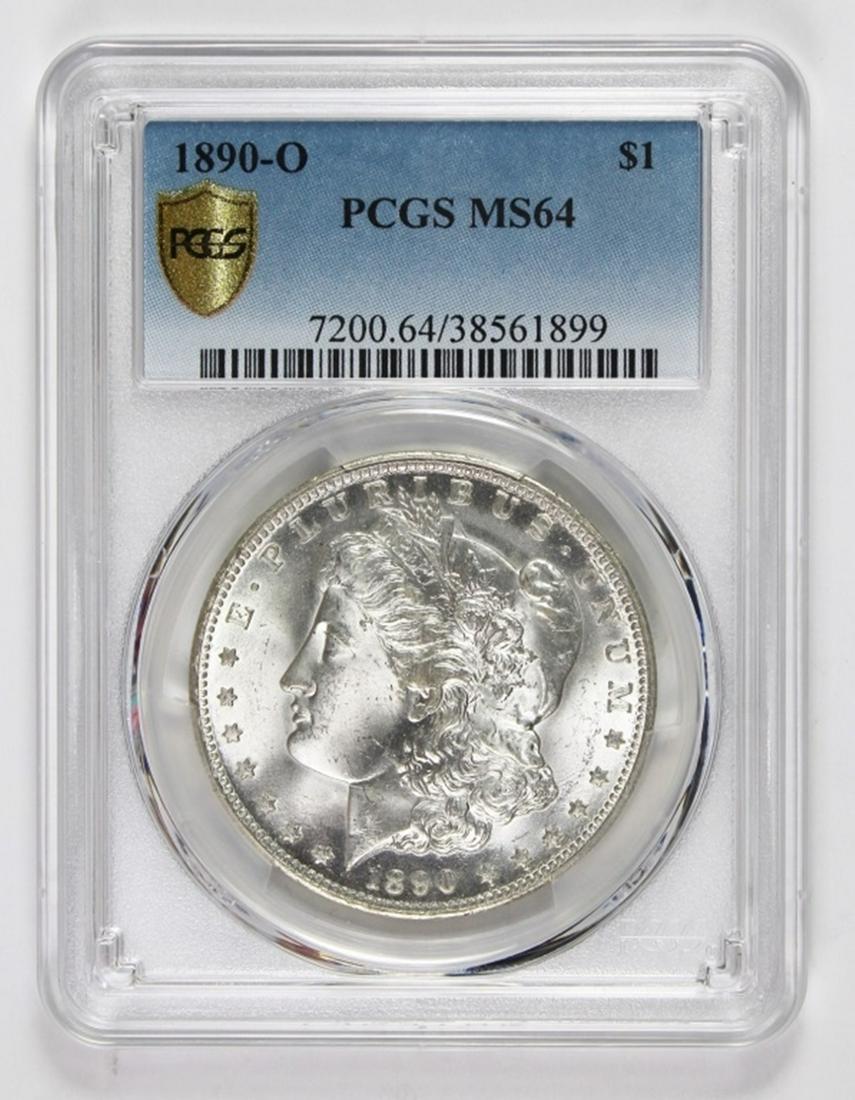 1890-O MORGAN SILVER DOLLAR (1 of 2)