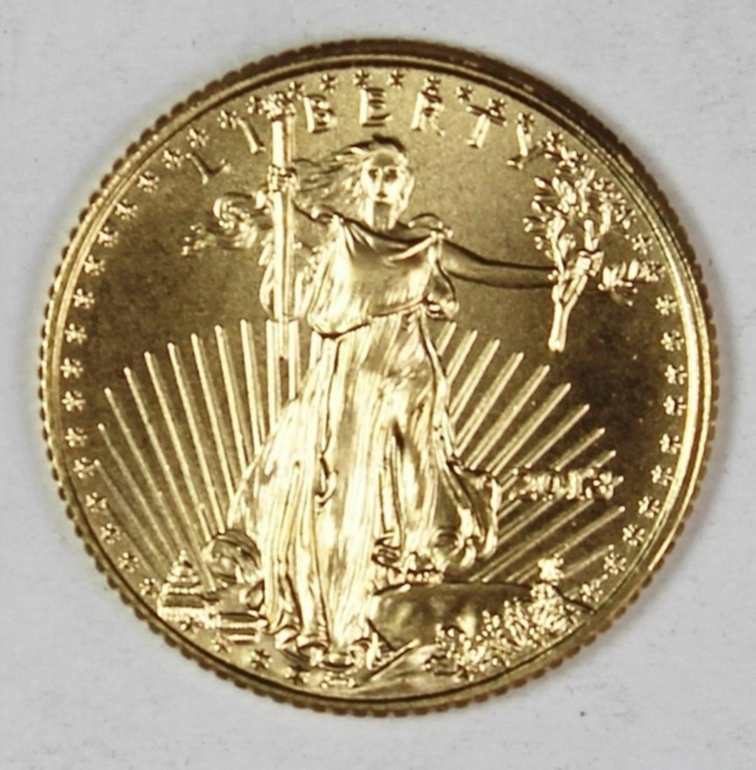 2013 AMERICAN GOLD EAGLE 1/10 OZ (1 of 2)