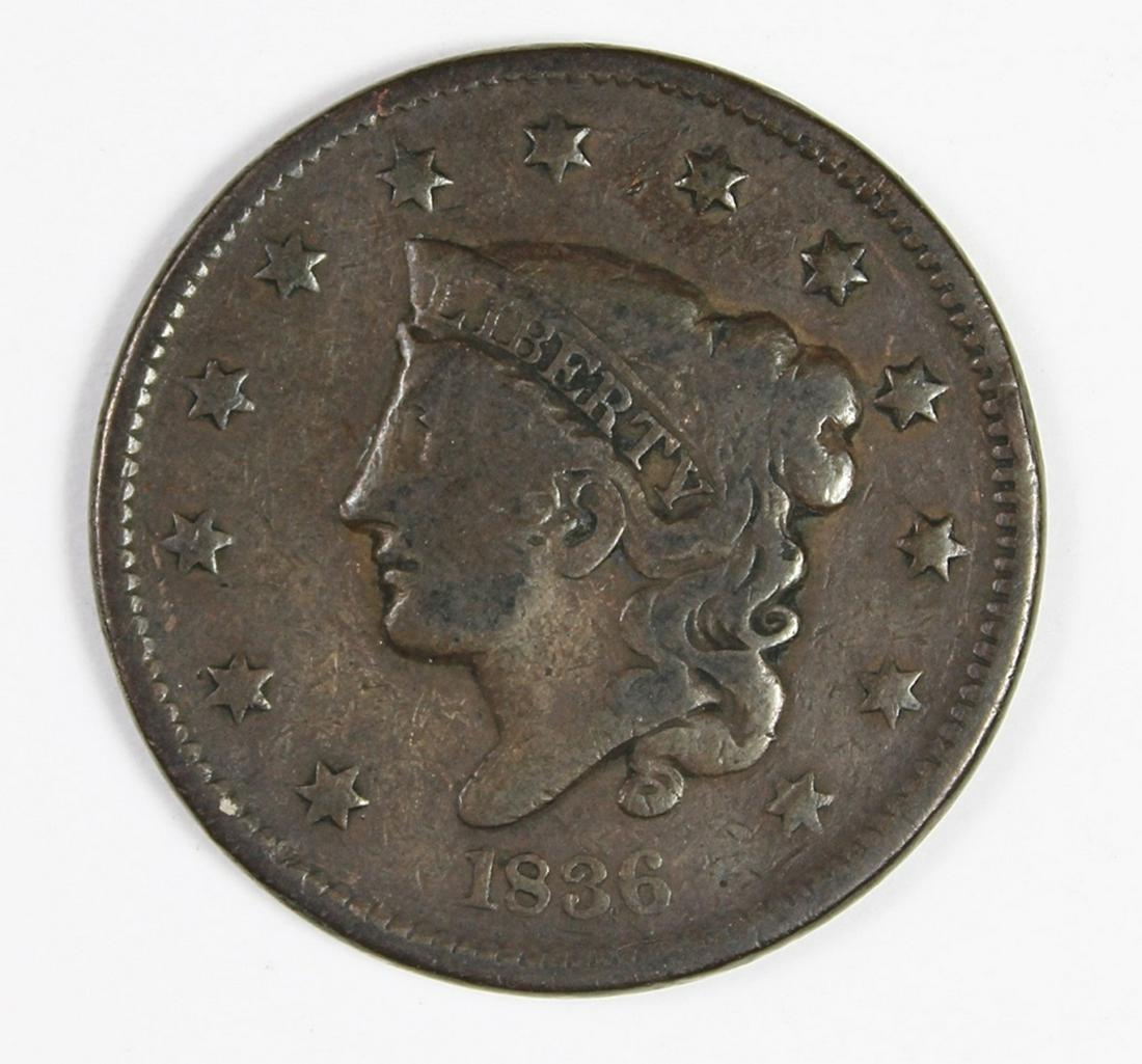 1836 LARGE CENT (1 of 2)