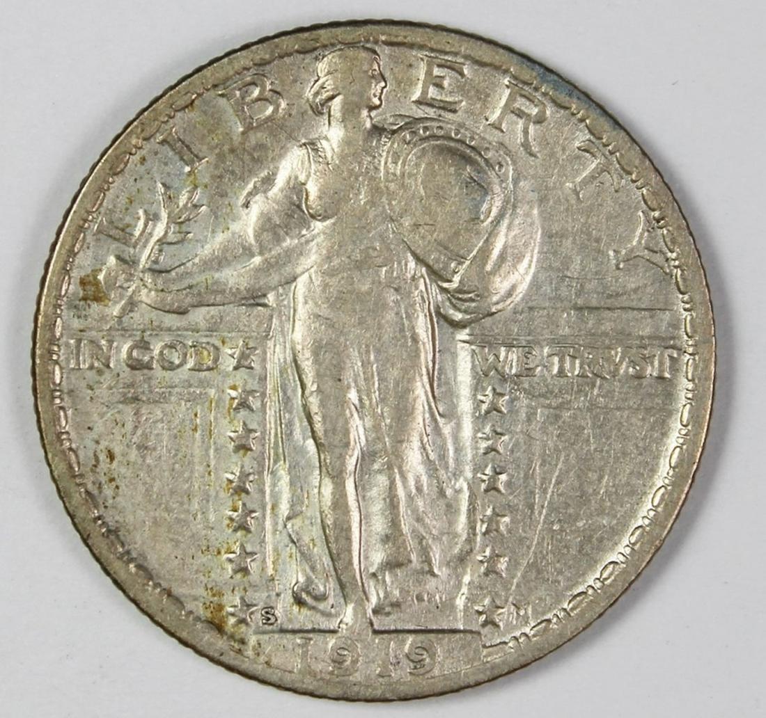 1919-S STANDING QUARTER (1 of 2)