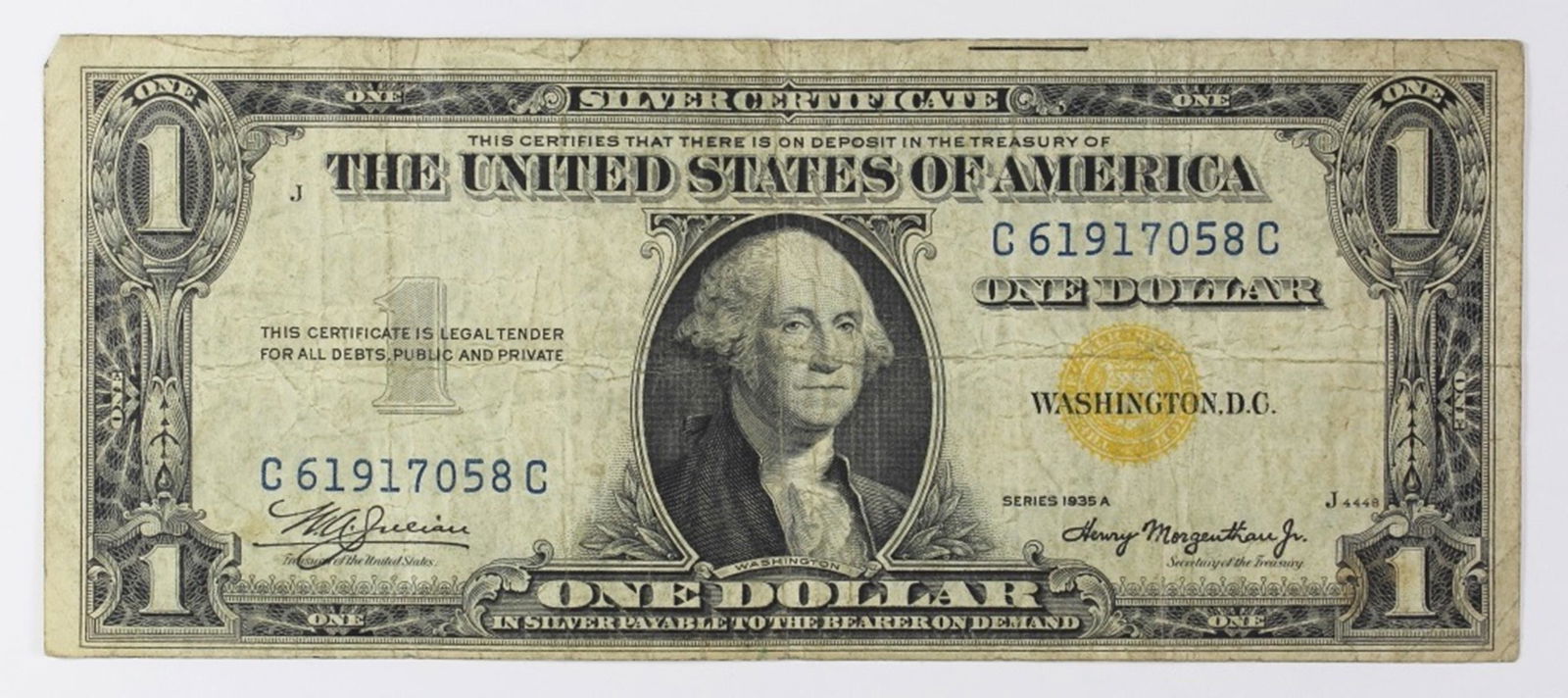 1935-A NORTH AFRICA $1.00 NOTE (1 of 2)