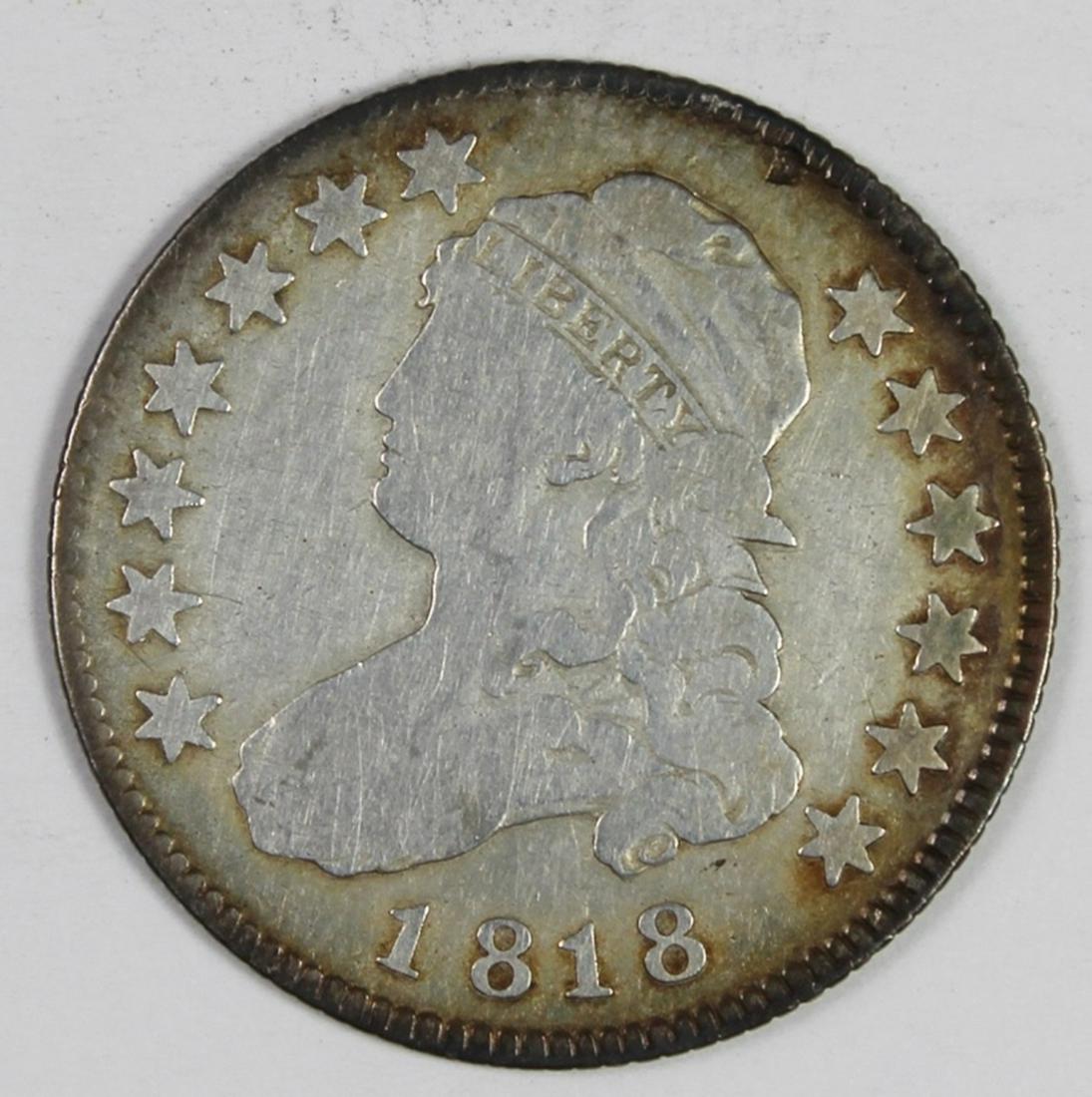 1818 BUST QUARTER (1 of 2)