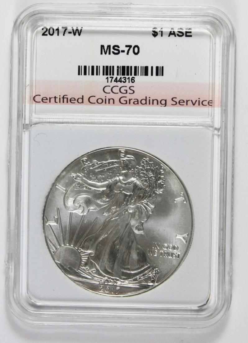 2017-W AMERICAN SILVER EAGLE (1 of 2)
