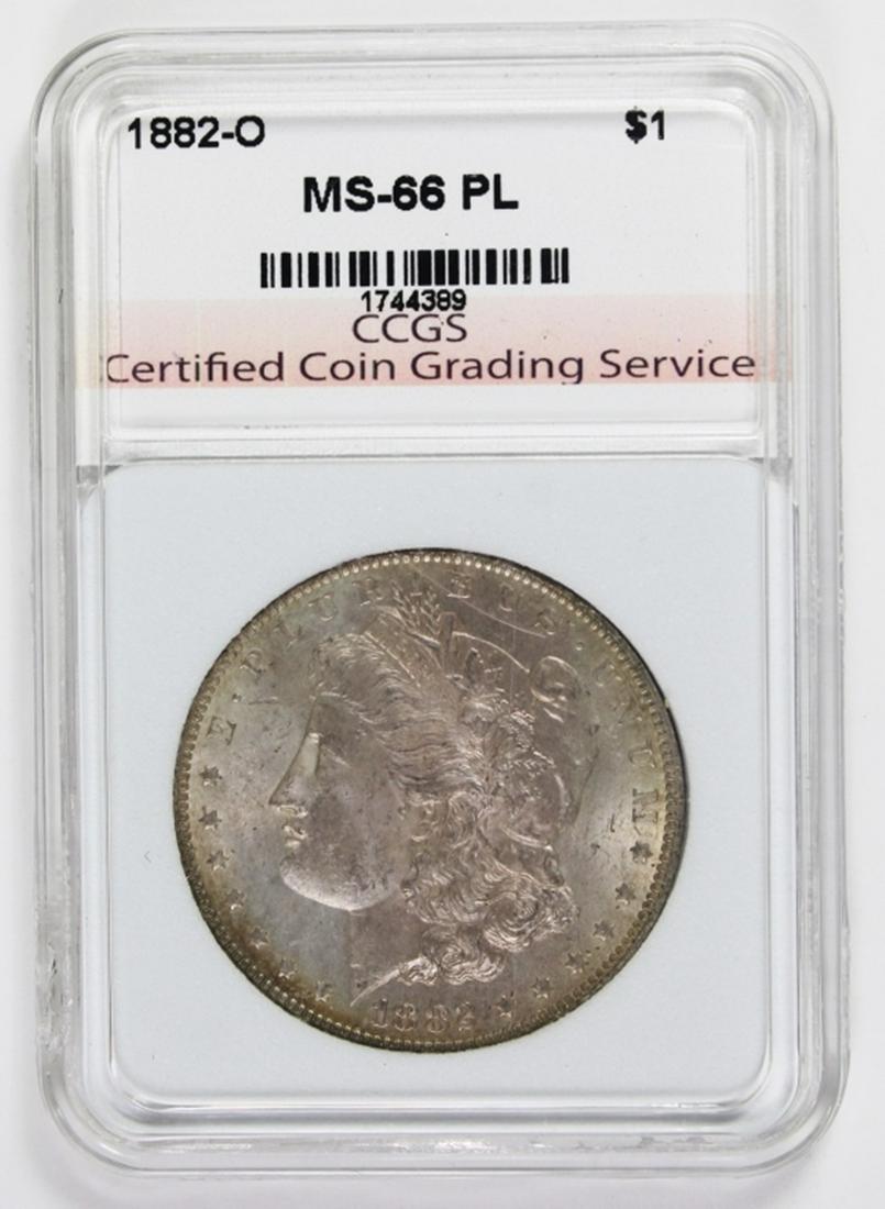 1882-O MORGAN SILVER DOLLAR (1 of 2)