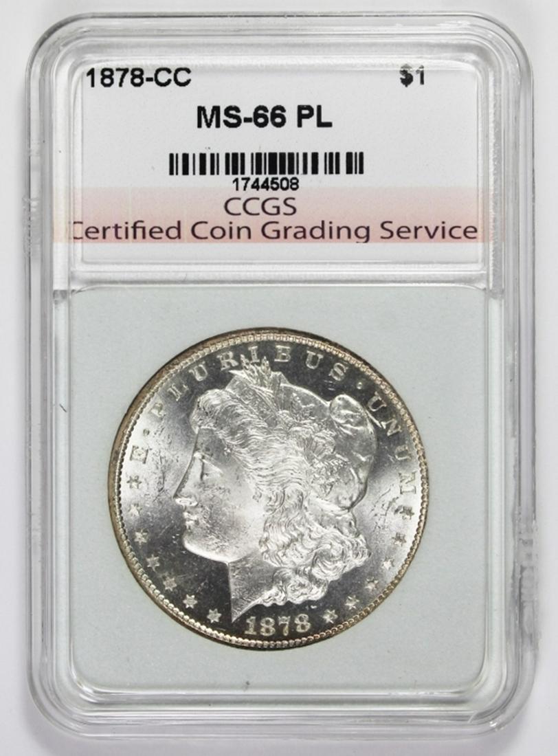 1878-CC MORGAN SILVER DOLLAR (1 of 2)
