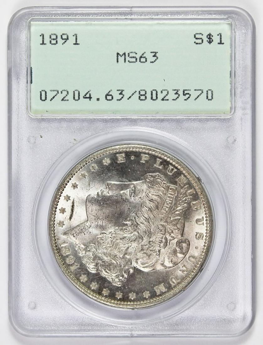 1891 MORGAN SILVER DOLLAR (1 of 2)
