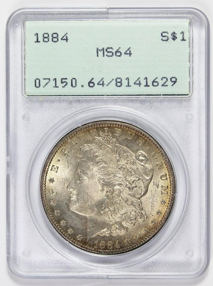 1884 MORGAN SILVER DOLLAR (1 of 2)