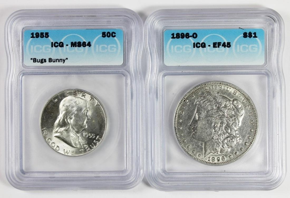 ICG GRADED COINS (1 of 2)