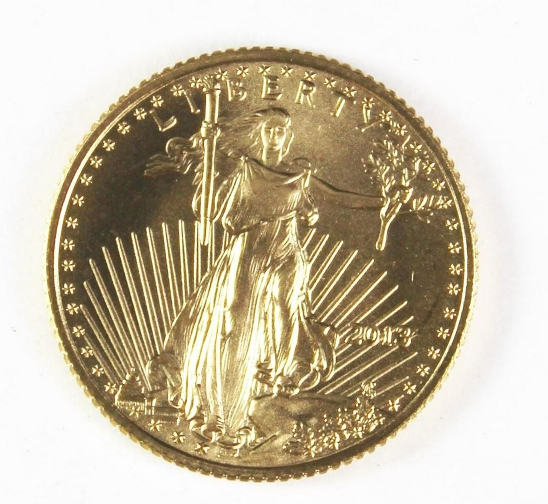 2013 $5 AMERICAN GOLD EAGLE (1 of 2)