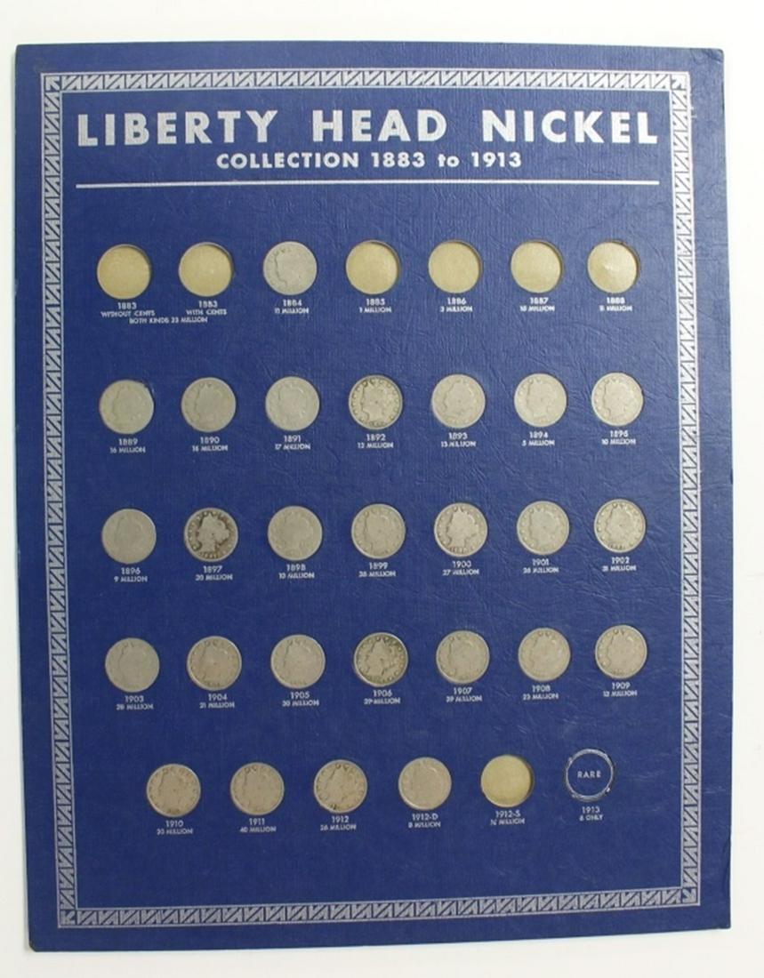 PARTIAL LIBERTY NICKEL SET (1 of 3)