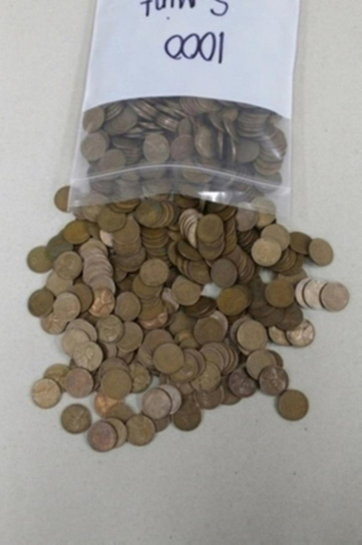 (1000) S-MINT WHEAT CENTS (1 of 1)