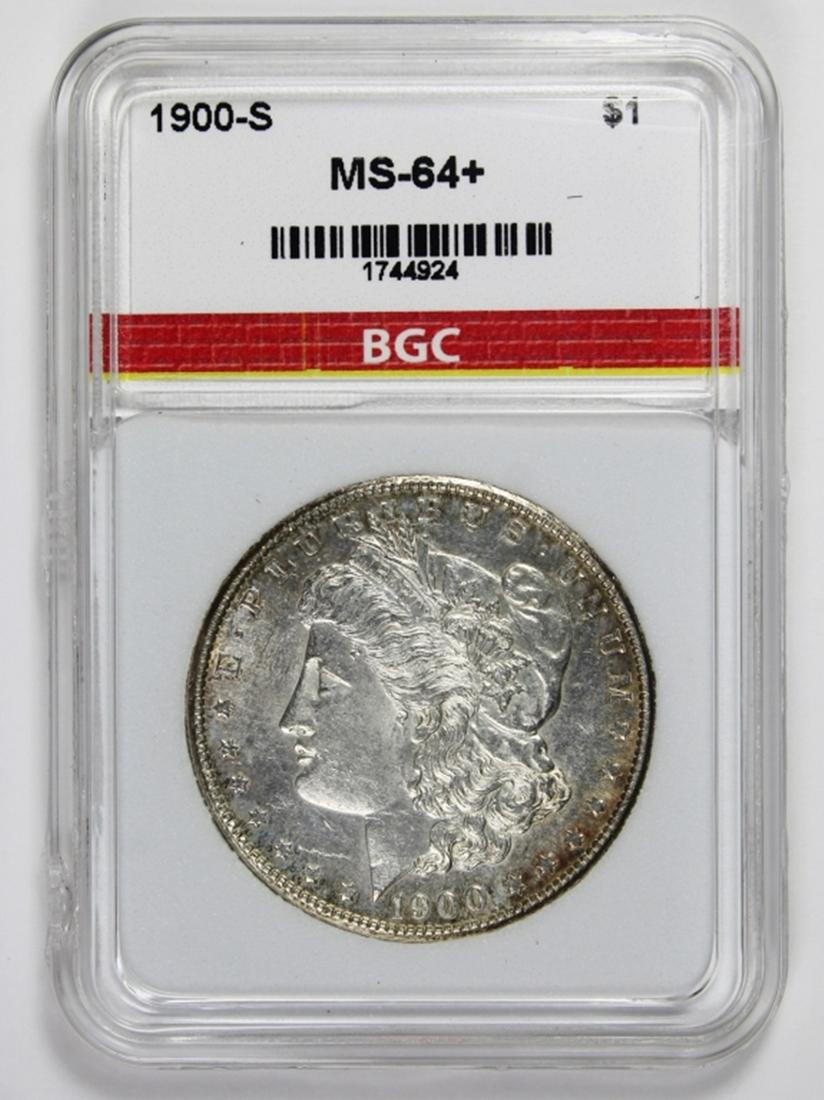 1900-S MORGAN SILVER DOLLAR (1 of 2)
