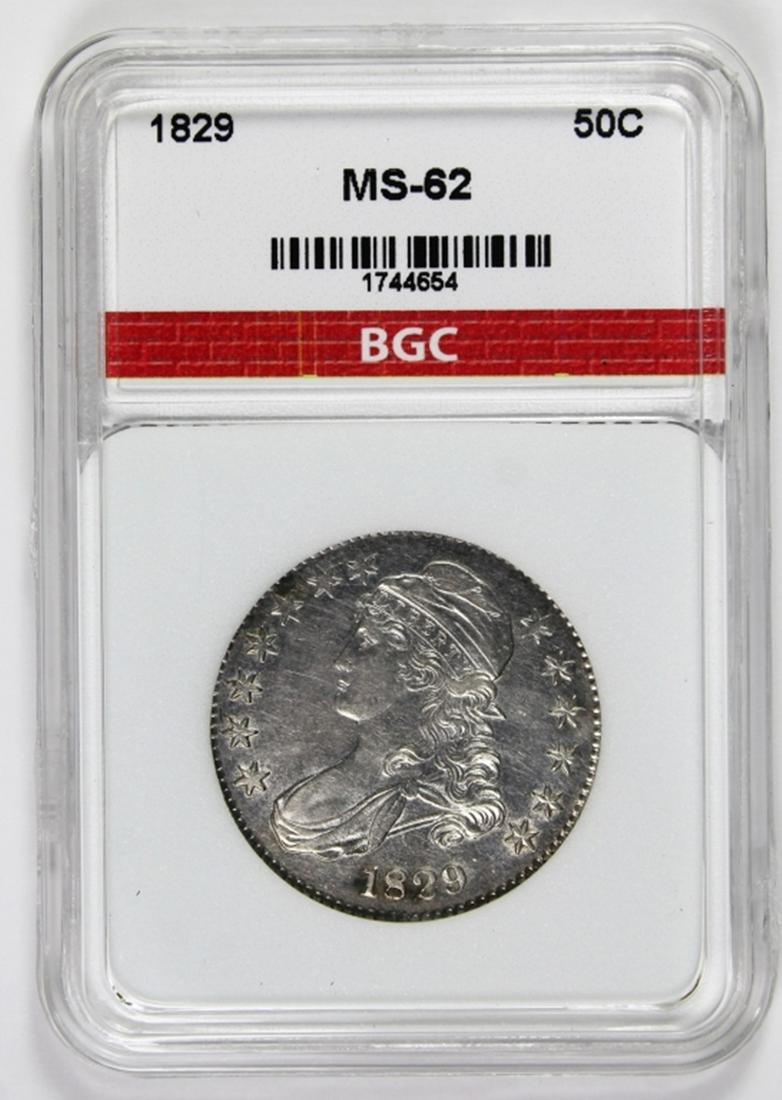 1829 BUST HALF DOLLAR (1 of 2)