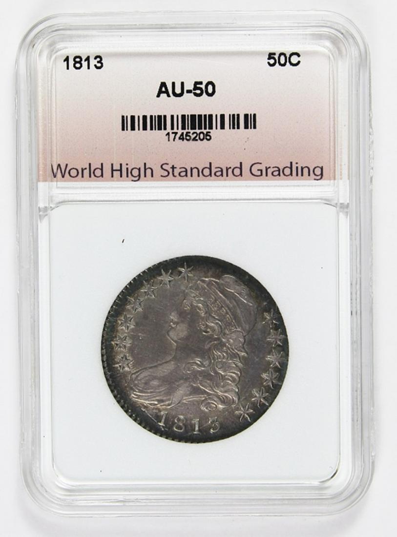 1813 BUST HALF DOLLAR (1 of 2)