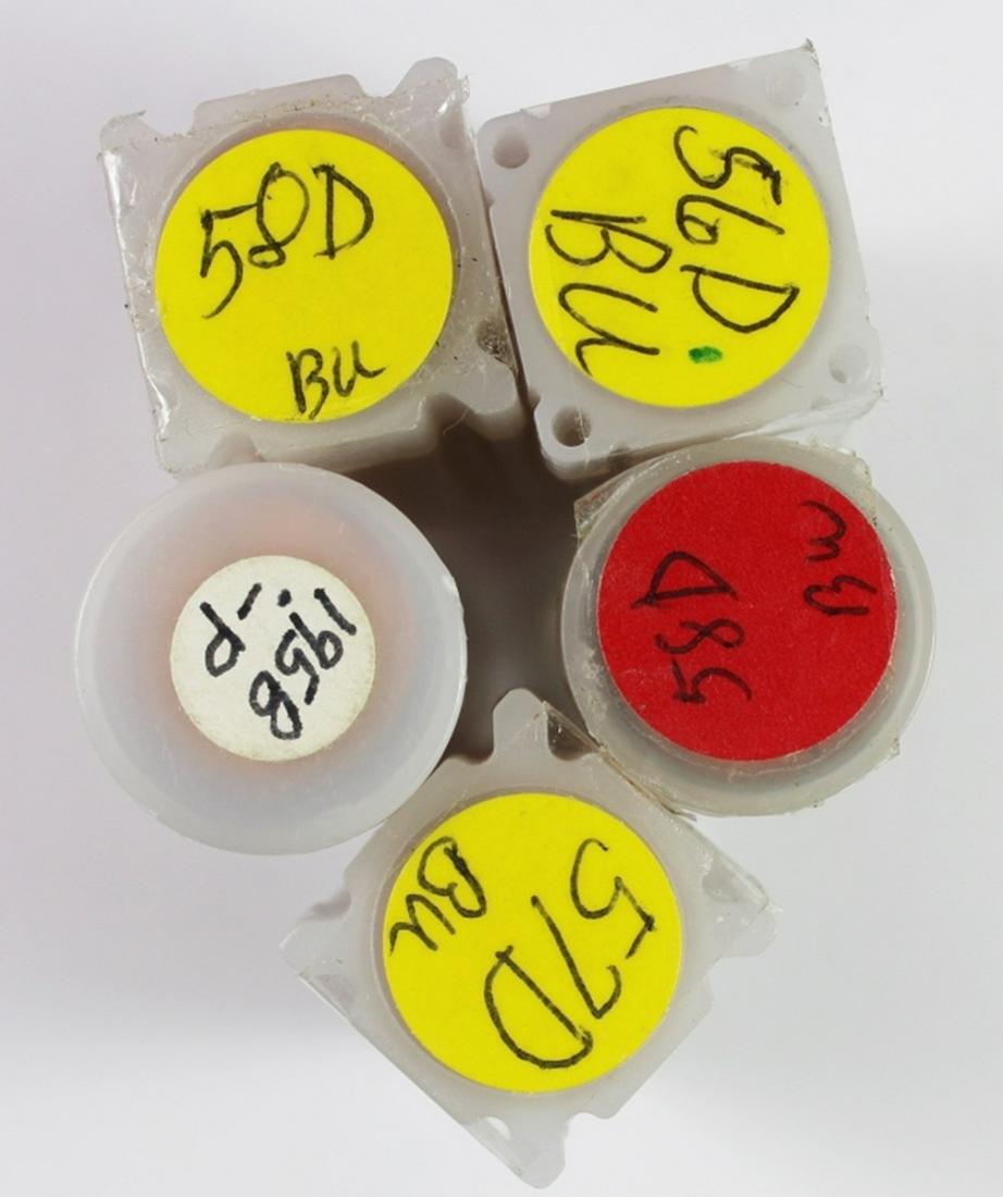 (5) BU ROLLS OF LINCOLN CENTS (1 of 2)