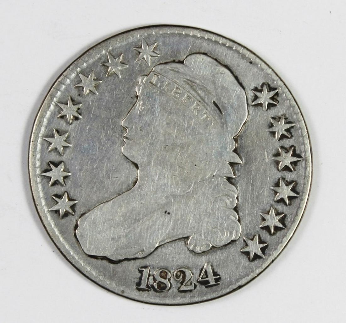 1824 BUST HALF DOLLAR (1 of 2)