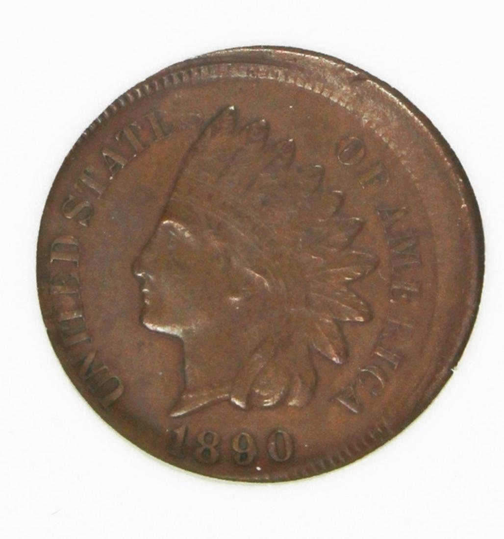1890 INDIAN CENT (1 of 3)