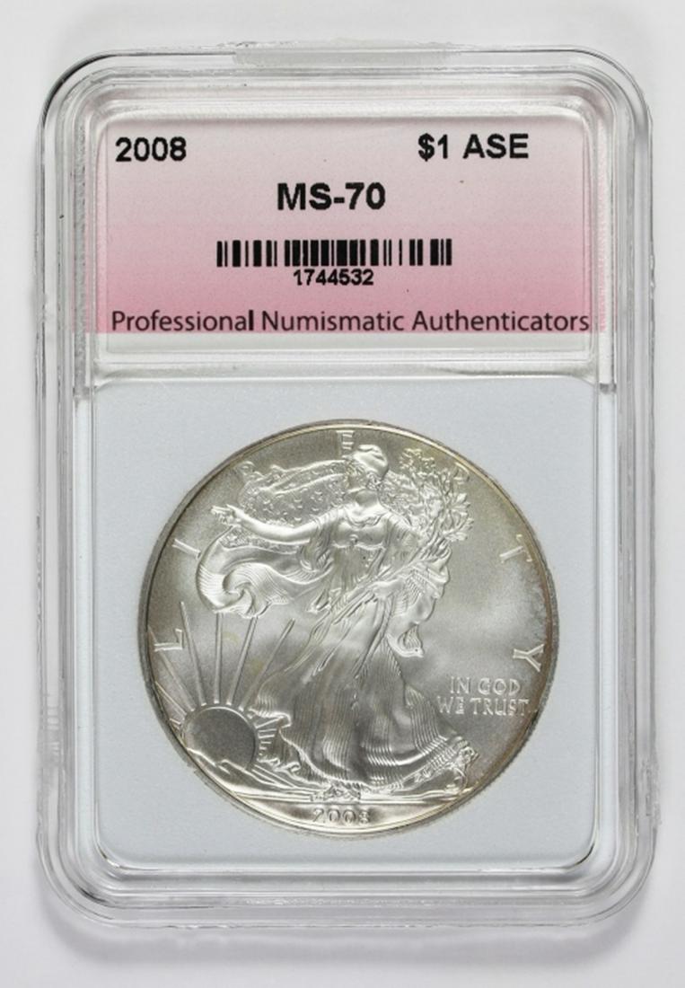 2008 AMERICAN SILVER EAGLE (1 of 3)