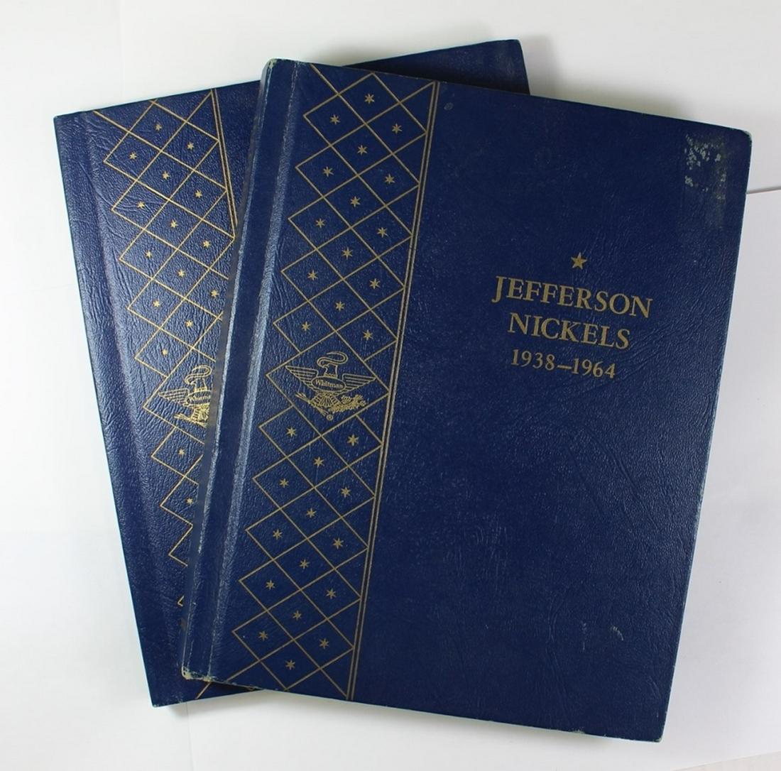 (2) COMPLETE JEFFERSON NICKEL ALBUMS (1 of 9)