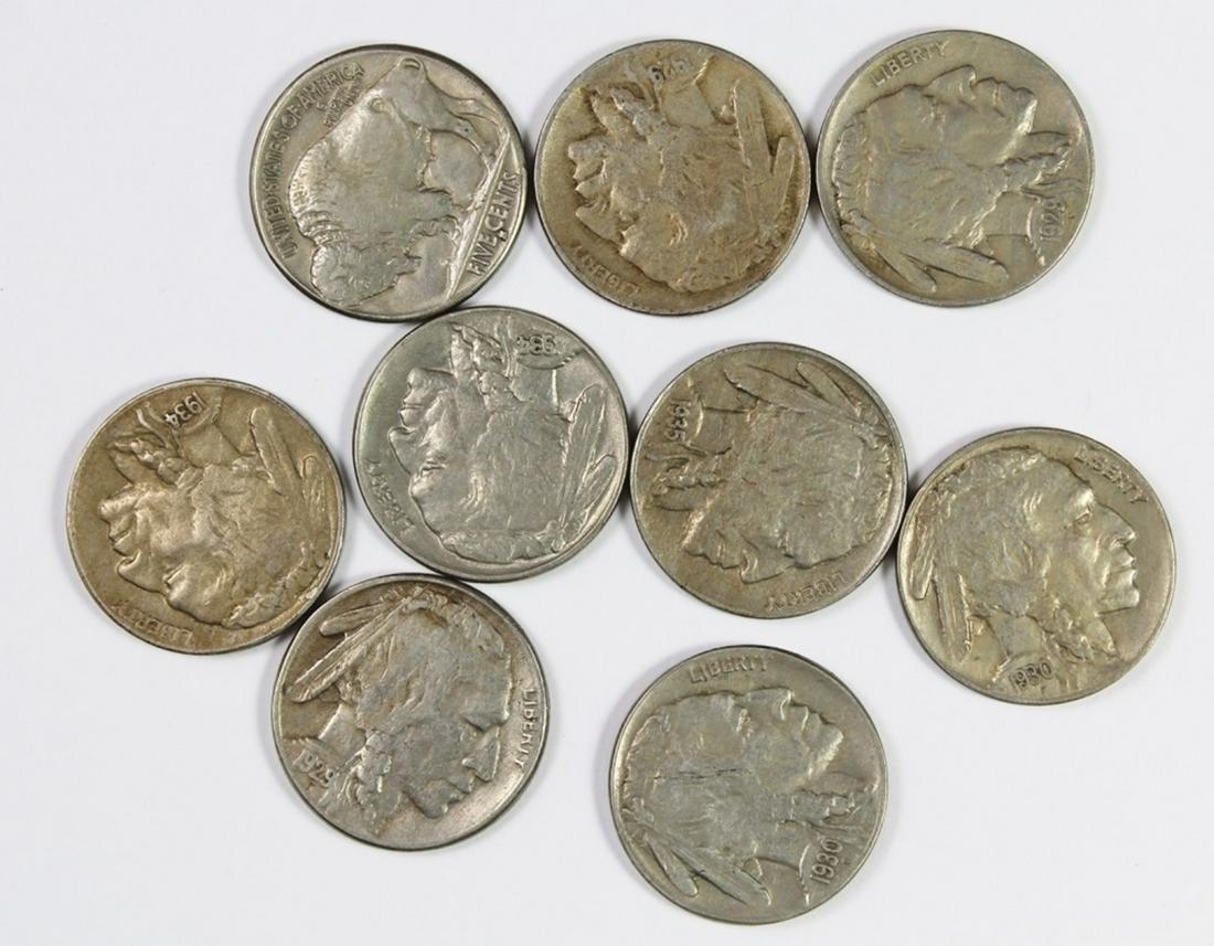 BUFFALO NICKEL LOT (1 of 2)