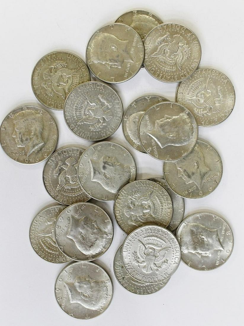 (20) 40% SILVER KENEDY HALF DOLLARS (1 of 1)