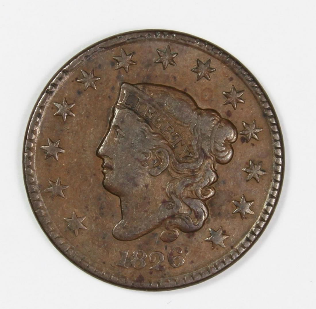 1826 LARGE CENT (1 of 2)