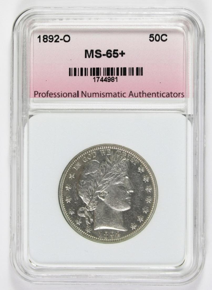 1892-O BARBER HALF DOLLAR (1 of 2)