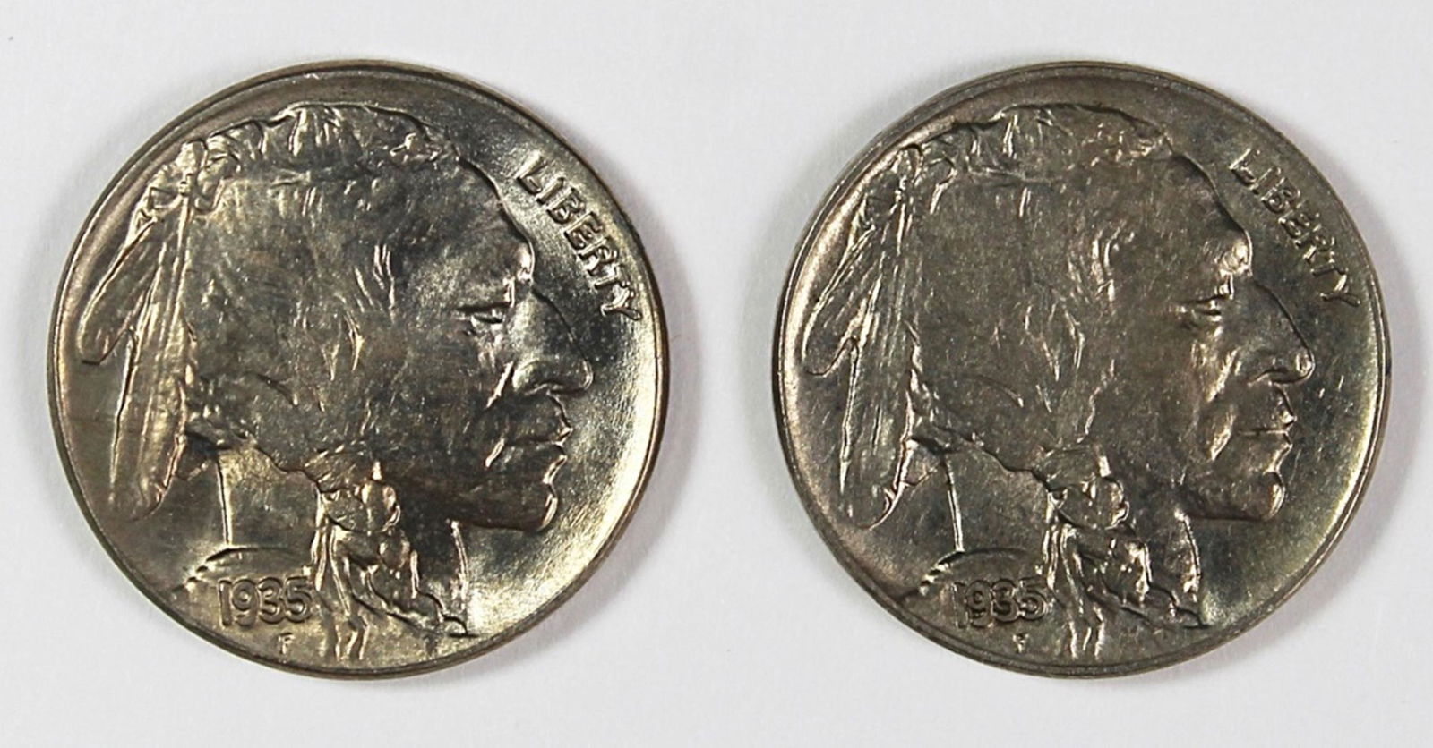 (2) 1935 BUFFALO NICKELS (1 of 2)