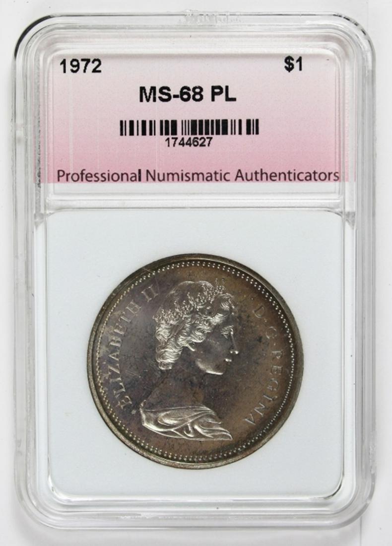 1972 CANADA SILVER DOLLAR (1 of 2)