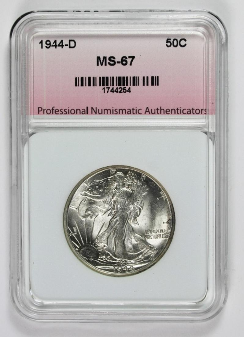1944-D WALKING LIBERTY HALF DOLLAR (1 of 2)