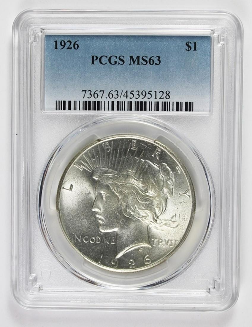 1926 PEACE SILVER DOLLAR (1 of 2)