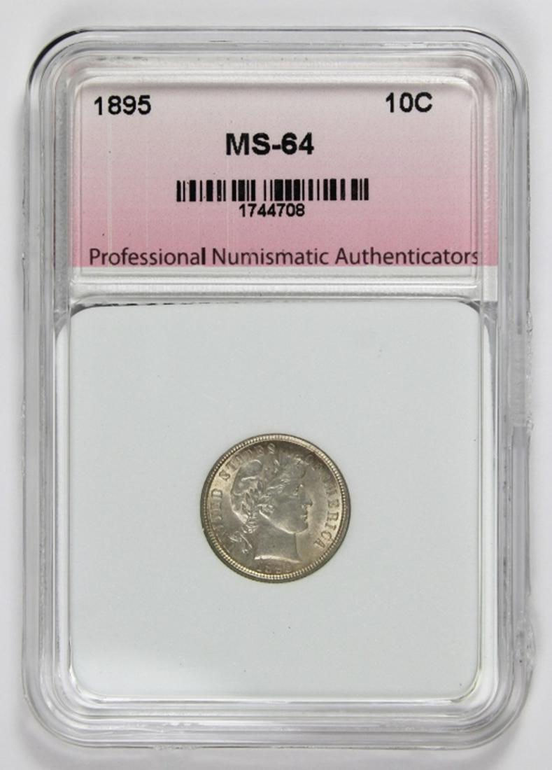 1895 BARBER DIME (1 of 2)