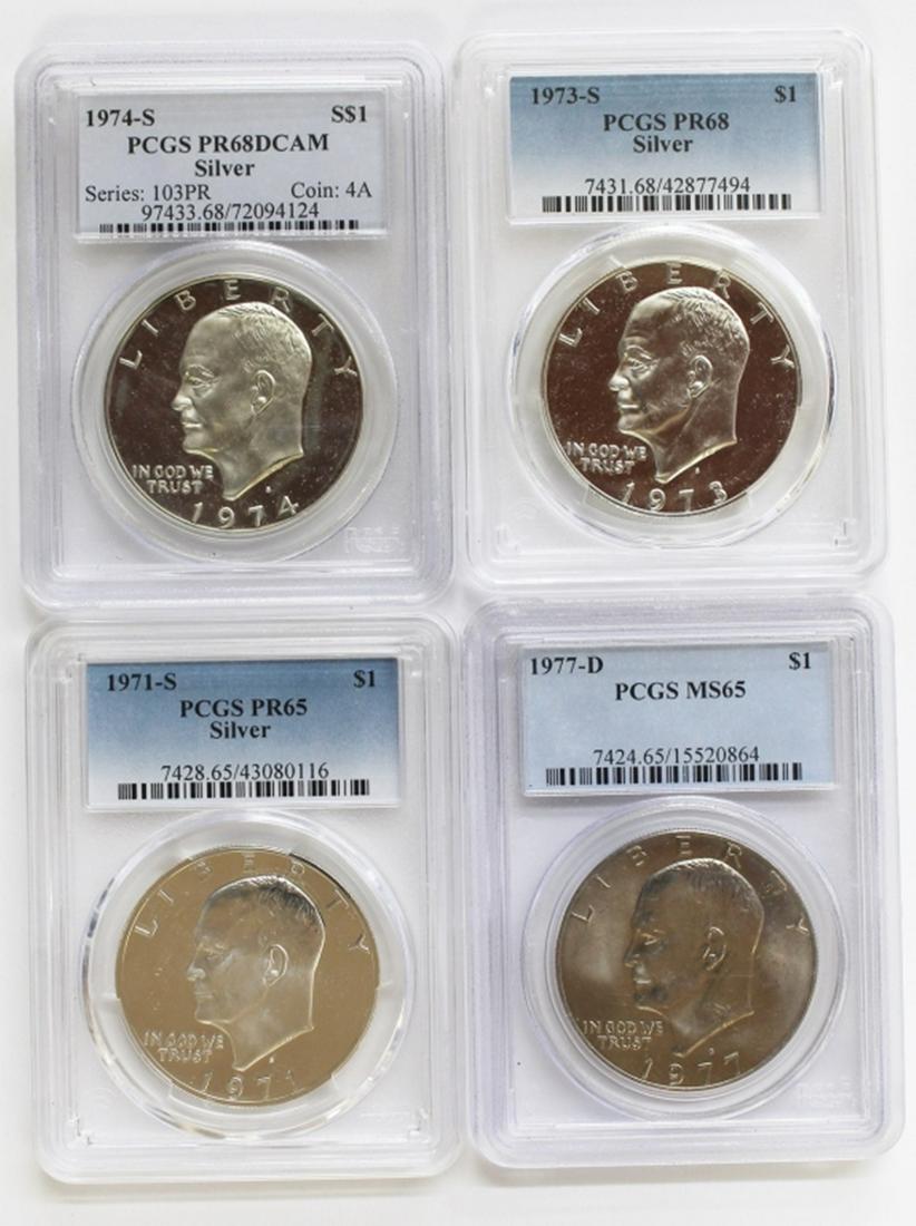 EISENHOWER DOLLARS PCGS GRADED (1 of 1)