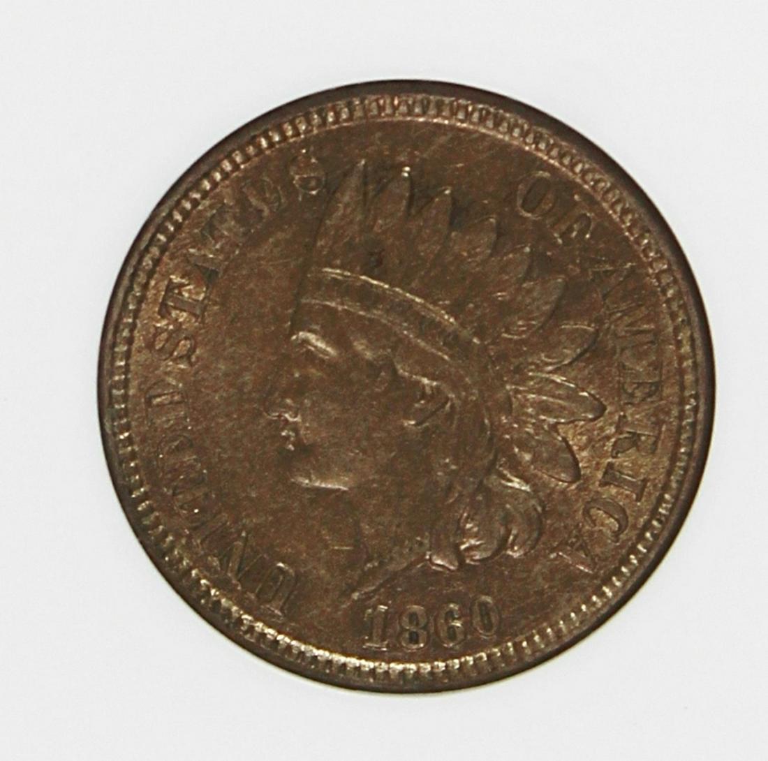 1860 INDIAN CENT (1 of 3)
