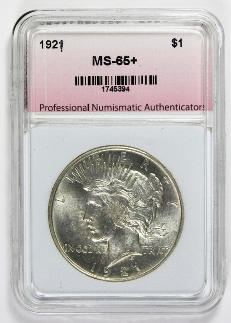 1921 PEACE SILVER DOLLAR (1 of 2)