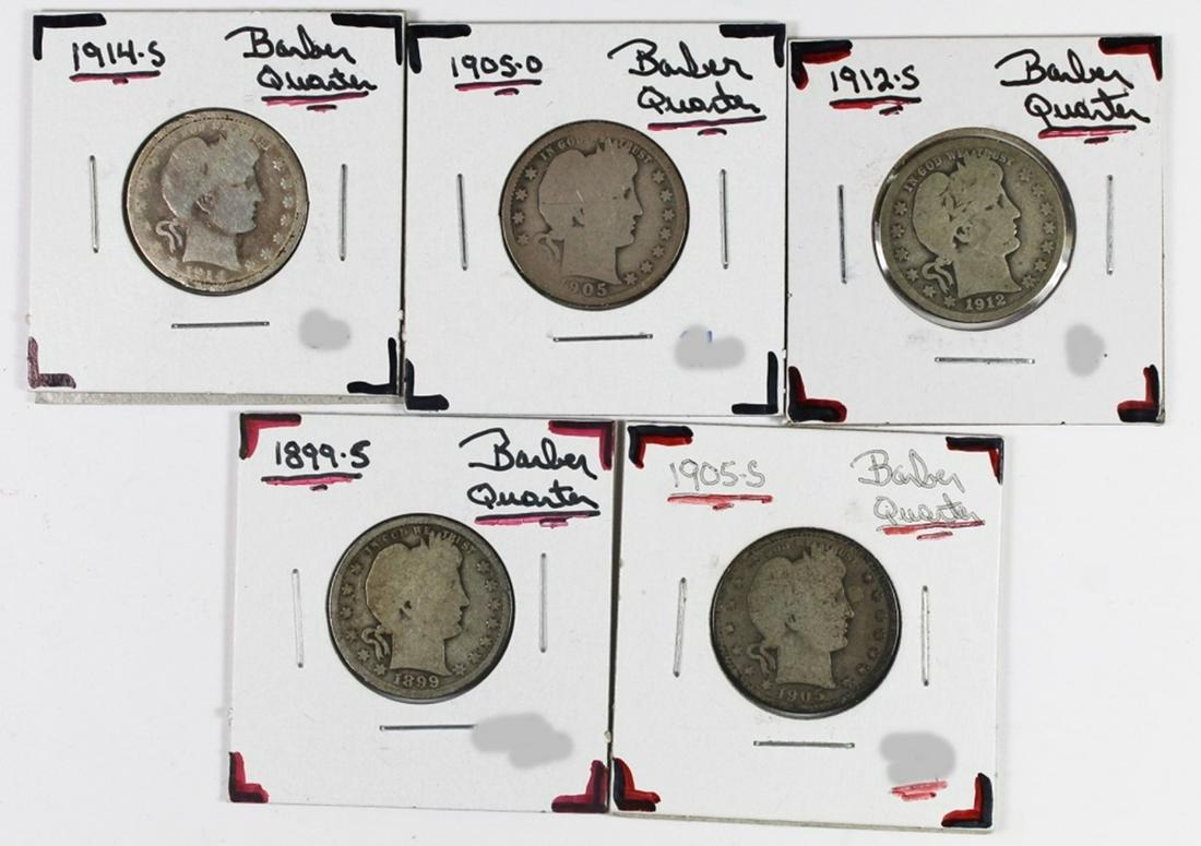 CIRC BARBER QUARTERS : SCARCE DATES (1 of 1)